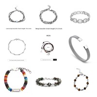 Bracelet tendance en acier inoxydable plaqué or pour homme, ajustable, maillons cubains épais, forme géométrique, idéal pour un cadeau