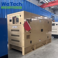 Generador Diésel de 380KVA 400KVA 300KW 320KW con Motor Perkins Serie 2206, Alternador Stamford Leroysomer, Tipo Insonorizado