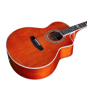 กีตาร์อะคูสติกแบบเต็มแผ่นไม้อัดสำหรับมือใหม่อุปกรณ์สายไม้มะฮอกกานีเกรดมืออาชีพ - Product Image 6