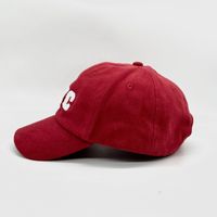Casquette de baseball unisexe personnalisée style décontracté, broderie 3D non structurée, style sportif urbain, 100 % coton