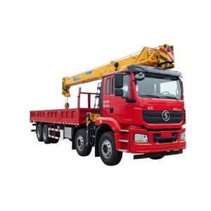 Camion grue à flèche télescopique Shacman Delong 8*4, 16 tonnes, idéal pour la construction et la logistique lourde - Product Image 1
