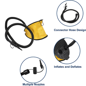 उच्च गुणवत्ता Inflatable नाव के लिए Multifunction हवा पंप हवा पैर पंप उच्च दबाव पानी पंप - Product Image 3