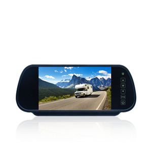 Sistema <span class=keywords><strong>de</strong></span> <span class=keywords><strong>cámara</strong></span> inalámbrica <span class=keywords><strong>de</strong></span> espejo <span class=keywords><strong>retrovisor</strong></span> electrónico con <span class=keywords><strong>cámara</strong></span> <span class=keywords><strong>de</strong></span> 4 canales para remolque - Product Image 2