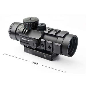 <span class=keywords><strong>4x32</strong></span> Green Red Dot Light Cross Tactical <span class=keywords><strong>Scope</strong></span> Alumínio Ajustável Spotting <span class=keywords><strong>Scope</strong></span> com Característica À Prova D' Água para a Caça - Product Image 2