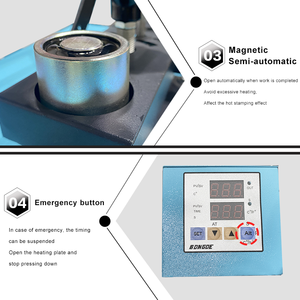 Prensa Térmica de Escritorio Compacta - Diseño Ligero para Talleres Pequeños y Uso Doméstico - Product Image 5