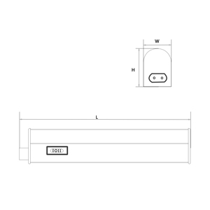 2ft tất cả-trong-một tích hợp <span class=keywords><strong>T5</strong></span> <span class=keywords><strong>LED</strong></span> ánh sáng đầy đủ PC tuyến tính chuyển đổi khung CCT tri-màu quay số mờ từ cài đặt ánh sáng - Product Image 4