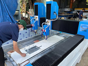 เครื่องแกะสลักไม้ CNC 220V 110V เครื่องเจาะและกัด PCB รุ่น 2030 3040 3060 4060 แบบ 3 4 5 แกน - Product Image 6