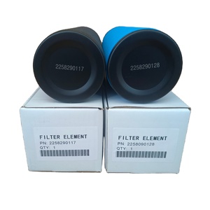 Filtre industriel en fibre de verre de précision Manny 2258290128/2258290117, neuf, pour compresseur, raccordement métallique, pièces de compresseur - Product Image 2
