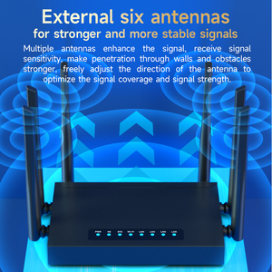 Mô hình mới BĂNG TẦ<span class=keywords><strong>N</strong></span> KÉP 4G mèo 6 LTE lưới <span class=keywords><strong>Router</strong></span> với khe cắm thẻ Sim 300Mbps Max Lan dữ liệu VPN & tường lửa chức <span class=keywords><strong>n</strong></span>ăng sử dụng nhà - Product Image 5