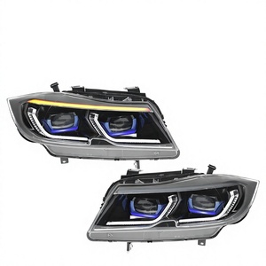 ชุดไฟหน้าโปรเจคเตอร์ LED สำหรับ BMW ซีรีส์ 3 E90 ปี 2005-2012 พร้อมไฟ DRL แบบไดนามิก - Product Image 4