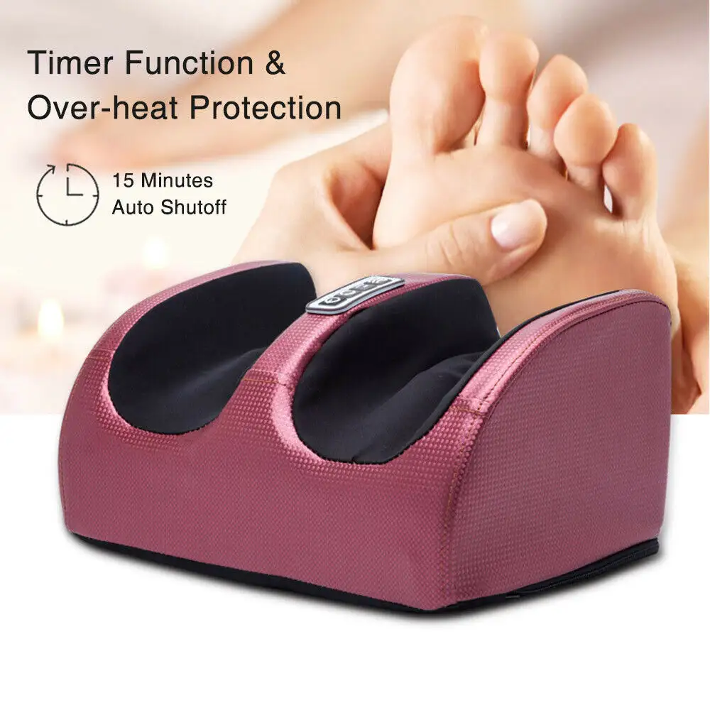Machine de Massage des pieds Shiatsu, 220V, rouleau de ménage, Airbag électrique, masseur complet des pieds, masseur et chauffage des pieds des Parents