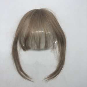 Vente en gros de franges ultra fines 3D à clipser avec un joli filet, franges naturelles plates et soignées pour femmes, extensions de cheveux 100% humains - Product Image 2