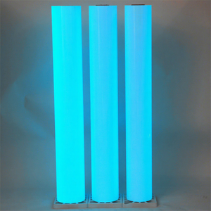 Película de Vinilo Fotoluminiscente Azul de PVC de Alta Luminosidad |   Película Imprimible que Brilla en la Oscuridad para Señales Luminosas de Seguridad Vial - Product Image 2