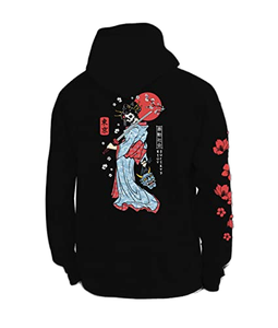 Sweat à capuche long doublé 350 g/m² avec logo Puff, épaules tombantes, personnalisable, en polaire recyclée écologique, unisexe, pour hommes - Product Image 1