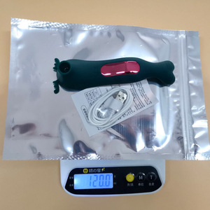 Mini vibromasseur clitoridien EsNI Rose Rouge Vert Foncé en Gel de Silice Rechargeable par USB avec Commande par Bouton Jouet Adulte pour Teasing - Product Image 3