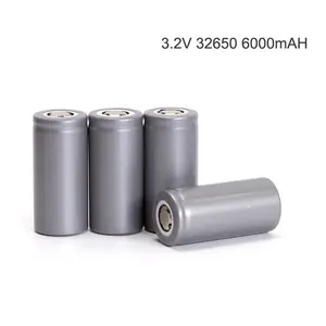 Lithium Iron Phosphate Battery 3.2v Lfp Ifr Lifepo4 Li-ion Lithium Iron Phosphate 32650 32700 6Ah Rechargeable Battery 6000mAh 5C-8C