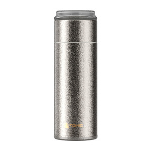 Temeco Pure Titanium Insulated Mug Double Layer <b>Tea</b> Water Separation Business Gift Cup 6-12h Thermal - Product Image 3