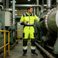 Vêtements de travail hommes mécanicien combinaison salopette vêtements de travail veste Construction sécurité travail gommages
