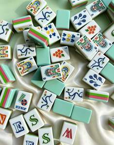 Fichas de Mahjong Americanas con Temática del Metro Urbano, Fotos Reales, En Stock, Listas para Enviar - Product Image 5