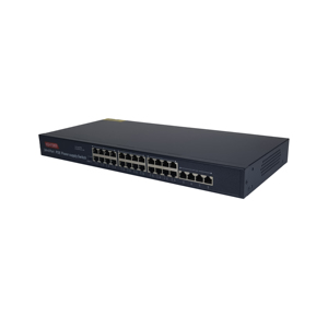 מתג 24 פורטים POE איכותי עם SNMP ו-QoS, 4 פורטי Uplink, ניתן לערום לרשתות קטנות/פרונטניות - Product Image 4