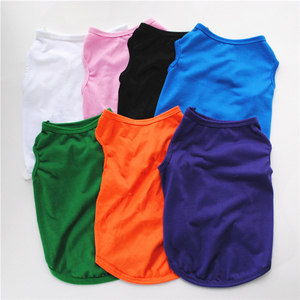 Vestes sans manches en gros à bas prix, t-shirts vierges pour animaux de compagnie - Product Image 5
