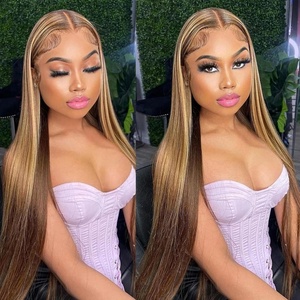 Échantillon gratuit pour revendeurs : Perruque Lace Front 360 en cheveux humains, Lace Frontal HD 13x4 13x6 avec baby hairs, Perruque Lace Frontal Deep Wave - Product Image 4