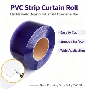 ม่านพลาสติก PVC สีม่วงแบบม้วน ตัดง่าย ยืดหยุ่นได้ สำหรับประตูอุตสาหกรรมและ<span class=keywords><strong>ฉาก</strong></span><span class=keywords><strong>กั้น</strong></span>คลังสินค้า - Product Image 1