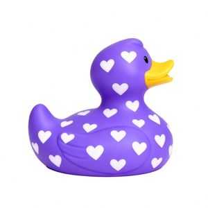 Canard en caoutchouc PVC personnalisé pour enfants, jouet de bain en vrac imprimé, idéal pour les tout-petits - Product Image 4