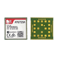 Modul SIMCOM A7672SA-LASE LTE Cat1 4G Asli GNSS+BLE GSM GPRS EDGE LCC+LGA IoT M2M Modul Komunikasi Nirkabel