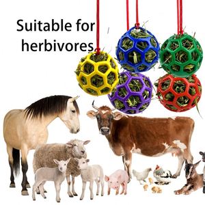 Pelota Colgante para Premios de Caballos, Juguete Duradero y Resistente a Mordeduras para Alimentación de Caballos, Cabras y Ovejas, Alivio del Estrés, Suministros Equinos para Granja - Product Image 4