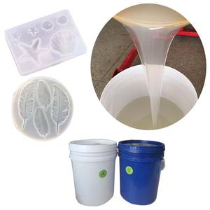 סיטונאי פלטינה לרפא סיליקון גומי 2-חלק עובש יצרנית שרף דפוס וליהוק RTV-2 נוזל סיליקון - Product Image 4