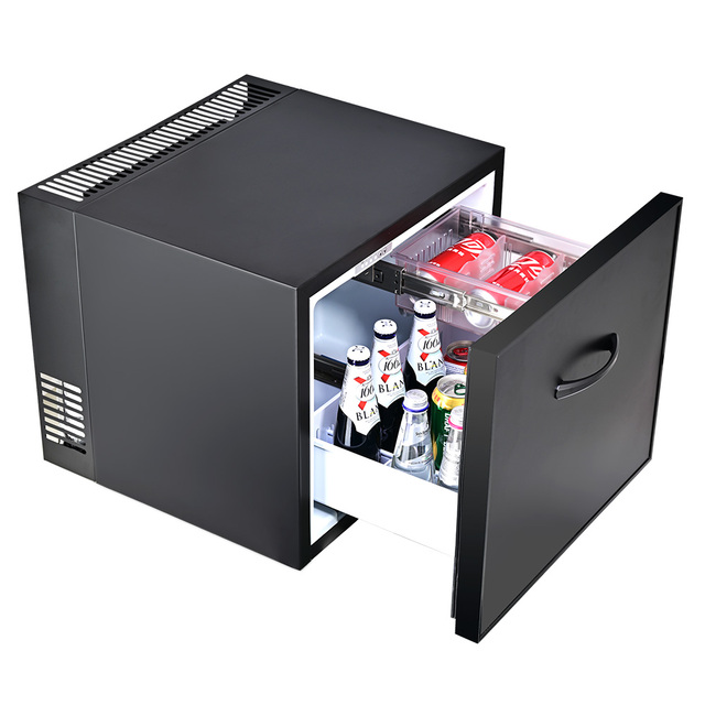 38L Drawer Style Mini Refrigerator with Freezer - Compact Cooler for Bedroom Office Table Top