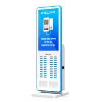 Estación de Carga de Baterías Externas para Celulares con 48 Ranuras, Alquiler de Power Bank Compartido