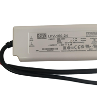 Alimentation à découpage MEANWELL LPV-150-24 150W à sortie unique 150W 24V 6.3A Meanwell pour éclairage LED intérieur