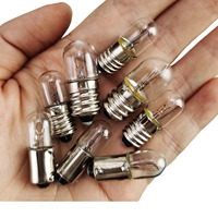 Bombillas para Automóviles T10 T12 a Precio de Mayoreo, Accesorios Automotrices, Iluminación Automotriz, 6.3V/110V 2W E10, Bombillas Pequeñas