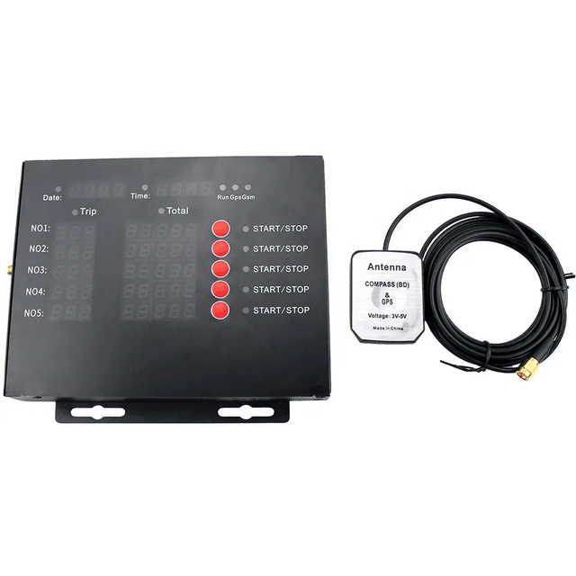 Zpartners GPS Tracking System Digital Fare Taxi Meter Printer Oil Gauge Type Optional Equipment
