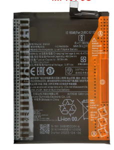 BM53 baterai pengganti 5000MAH, baterai pengganti untuk Xiaomi 10T 10T Pro Mi 10T 5000mAh BM53 - Product Image 5