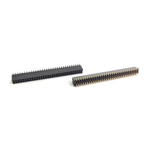 Conector Doble FLE13201GDV-K <span class=keywords><strong>2</strong></span>*40p, Espaciado de <span class=keywords><strong>2</strong></span>.0mm, Altura de Plástico 6.4mm, FLE-132-01-G-DV-K - Product Image 1