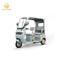 Véhicule de mobilité pour seniors en gros, tricycle électrique 2 places, véhicule à trois roues pour les déplacements en milieu