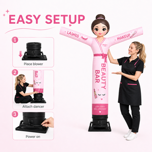Muñeco Inflable Personalizado para Agencia <span class=keywords><strong>Inmobiliaria</strong></span>, Tubo Inflable Resistente al Viento para Publicidad Exterior de Compra, Venta y Alquiler de Viviendas - Product Image 4