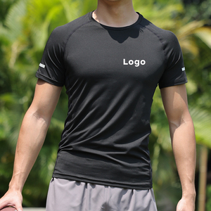 <b>100</b>% <b>Polyester</b> 130g Gym Training Men <b>Shirt</b> Multiple 8 Colors Plain Performance Top - Product Image 1