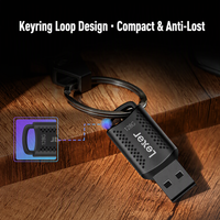 Flash Drive Lexar USB 3.2 Gen 1 Grosir Kecepatan Tinggi 100MB/s Terenkripsi dengan Perangkat Lunak Keamanan AES Gantungan Kunci Memory Stick