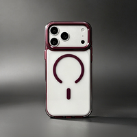 Étui de téléphone magnétique translucide givré JOYPORODO B521 Max pour iPhone 18 Pro