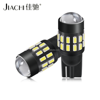 JIACHI FACTORY Auto sistemas de iluminación T10 Canbus bombilla W5W 5W5 168 194 3014 Chip 6 24 30 78 SMD 12V 12-24V con Len coche luces Led
