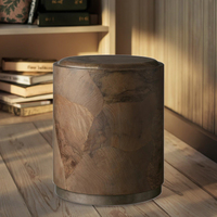 Mobilier d'intérieur moderne Ensemble de canapés en bois massif Petite table d'appoint pour le salon