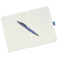 Carnets de notes en cuir avec logo personnalisé imprimé, carnet de notes multifonctionnel et personnalisé avec stylo, pour journal intime