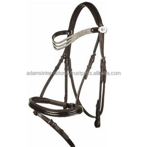 Banda decorativa para cejas de cristal de brida de caballo de calidad superior hecha de la mejor piel con los más altos estándares - Product Image 1