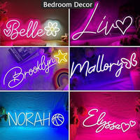 Enseigne néon LED flexible personnalisée avec logo pour extérieur, idéale pour bars, magasins, centres commerciaux, entreprises, hôpitaux