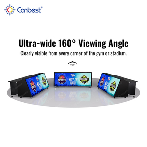 Canbest バスケットボールスポーツデジタルLEDスコアボード 室内P2.6 P3.9 LEDディスプレイスクリーン 電子スコアリング卓上スコアボード - Product Image 3