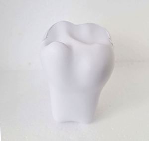 Balle anti-stress en forme de dent avec logo personnalisé, jouet à presser pour cadeaux promotionnels - Product Image 4